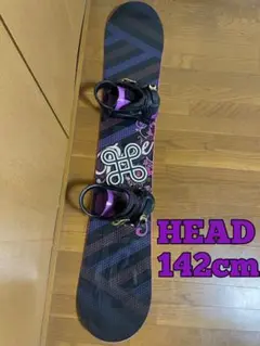 ★スノボード板 ビンディング付き HEAD