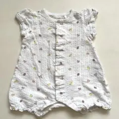 ベビー服　ロンパース　夏　70 フルーツ柄