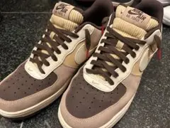 Nike ナイキ　Air Force 1 エアフォース1 ブラウン/ベージュ