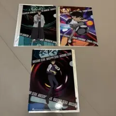 ビジュアルアートクリアファイル　Vol.2 江戸川コナン　羽田秀吉　世良真澄