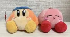 星のカービィ お座りぬいぐるみ マスコット2 ガチャ 2点セット