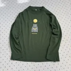 ☆モンベル　ウイックロン　ロングスリーブ　Tシャツ　ツキノワグマ　140