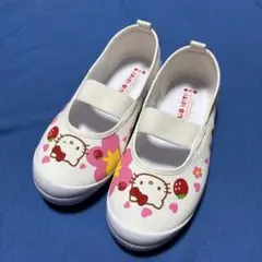 【新品】上靴　上履き　ハローキティ18cm