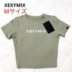 新品未使用✨XEXYMIX ゼクシィミックス クロップド丈半袖Tシャツ M