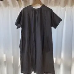 スタジオクリップ　コットン　ロングワンピース