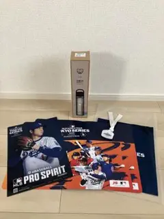 【非売品】MLB TOKYO シリーズ5種 オリジナル炭酸ボトル　クリアフィイル