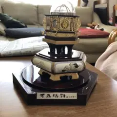 値下げ　万年時計 田中久重モデル　陶器製　レプリカ　ケース付き