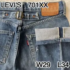 美品　Levi's　リーバイス　701XX　シンチバック　ビッグE　赤耳　日本製