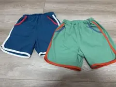 MARKEY’S 半ズボン ハーフパンツ 2枚セット 男女兼用120cm