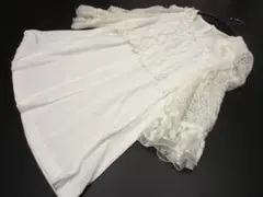 ヘッポコセンセイ へっぽこ先生 カットソーブラウス レース