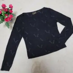 FENDI シースルーロゴ シアーシャツ ロゴ 透け感 シンプル長袖