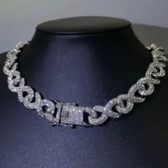 【限定モデル】ハイクオリティ Iced Out マイアミキューバンチェーン