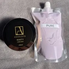 アブソルートワックス　ブーストツー　& M&K PURE付き アブソルートワックスブーストツー& M&K PURE付き