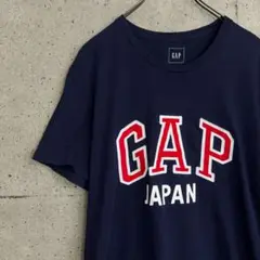 美品【古着】GAP メンズMサイズ ネイビー Tシャツ 半袖