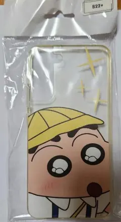 クレヨンしんちゃんキャラクター Galaxy S22+用クリアケース