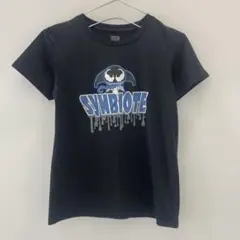 D259 マーベル 半袖スポーツウェアTシャツ ブラック メンズ M