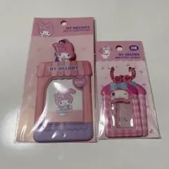 サンリオ 韓国 マイメロ トレカケース ポケットキーリングセット