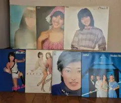 LPレコードまとめ売り7枚　山口百恵　ピンクレディー　石野真子　ABBA