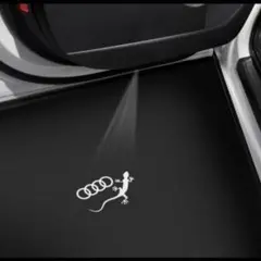 アウディ 純正 ドアエントリーライト 1台分（2セット） アウディ カーテシランプ Audi LED プロジェクター 左右2個