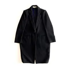 ENFOLD 36 チェスターコート ロングコート 黒 エンフォルド アウター