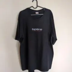 Supreme ブラック Tシャツ XL