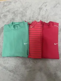 Nikegolf ナイキゴルフ モックネックシャツ 3枚セット サイズＭ