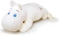ムーミン リラクゼーション 抱きまくら ぬいぐるみ 全長約52cm オフホワイト