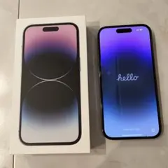 Apple iPhone 14 Pro ディープパープル 本体