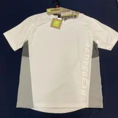 ACTIVEGEAR トレーニング Tシャツ ホワイト/グレー