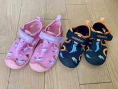 HOBIBEAR キッズサンダル 2足セット