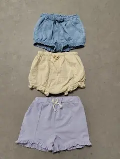 【値下げ】GAP petit main 短パン 半ズボン 80cm 3点セット