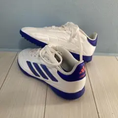 adidas Copa Pure サッカーシューズ ホワイト/ブルー