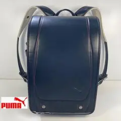 PUMA プーマ ランドセル 黒 ブラック 百貨店購入 赤ステッチ