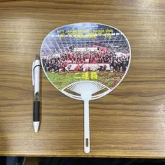 ラグビー 東芝ブレイブルーパス東京 二連覇 うちわ ミニサイズ