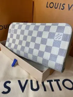 LOUIS VUITTON ルイヴィトン 長財布 アズール ダミエ