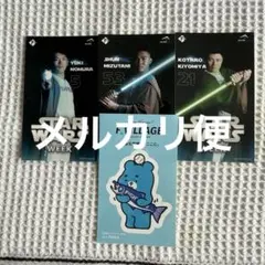STAR WARS WEEK 選手ステッカー3枚セット　日本ハムファイターズ