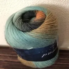 大玉グラデーションウールヤーン100ｇ
