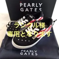 定価35,200円⛳️新品レディース22.5cm パーリーゲイツゴルフシューズ紺