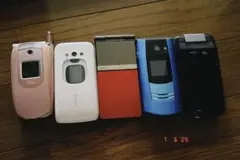 折りたたみ式携帯電話セット