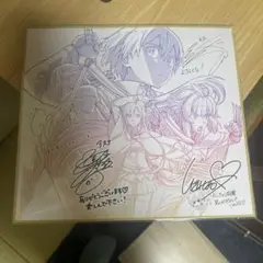 ソードアート・オンライン プログレッシブ　入場特典　色紙
