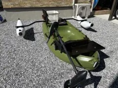 コンパクトカヤック エレキフルセット 引き取り限定