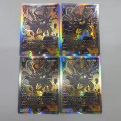 デュエマ 切札勝太＆カツキング 熱血の物語 DSR BD19 4枚セット