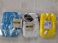 A.LOGOS 寝袋風ポシェット　3種類コンプリートセット　新品未開封