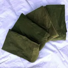 ■希少■ノルウェー軍 軍幕 テントシート4枚■ブッシュクラフト パップテント02