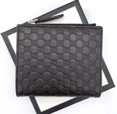 ❤️✨グッチグッチシマコンパクト財布 正規品鑑定済み
