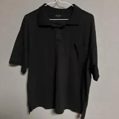 フォーエル EL.FO メンズ ブラック ポロシャツ 3L 半袖 USED品