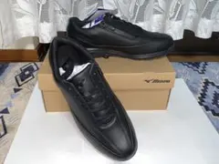 【新品未使用】ウォーキングシューズ　ミズノ　28.0cm ブラック　黒