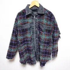 DIESEL ツイードジャケット デニムジャケット S 嫁の私物