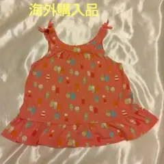 GYMBORee アイスクリーム柄タンクトップ3T　100cm