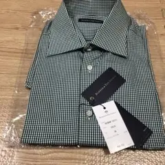 【本日値下未使用タグ付BARBER &THE SHIRTS最高級Wカフドレス38